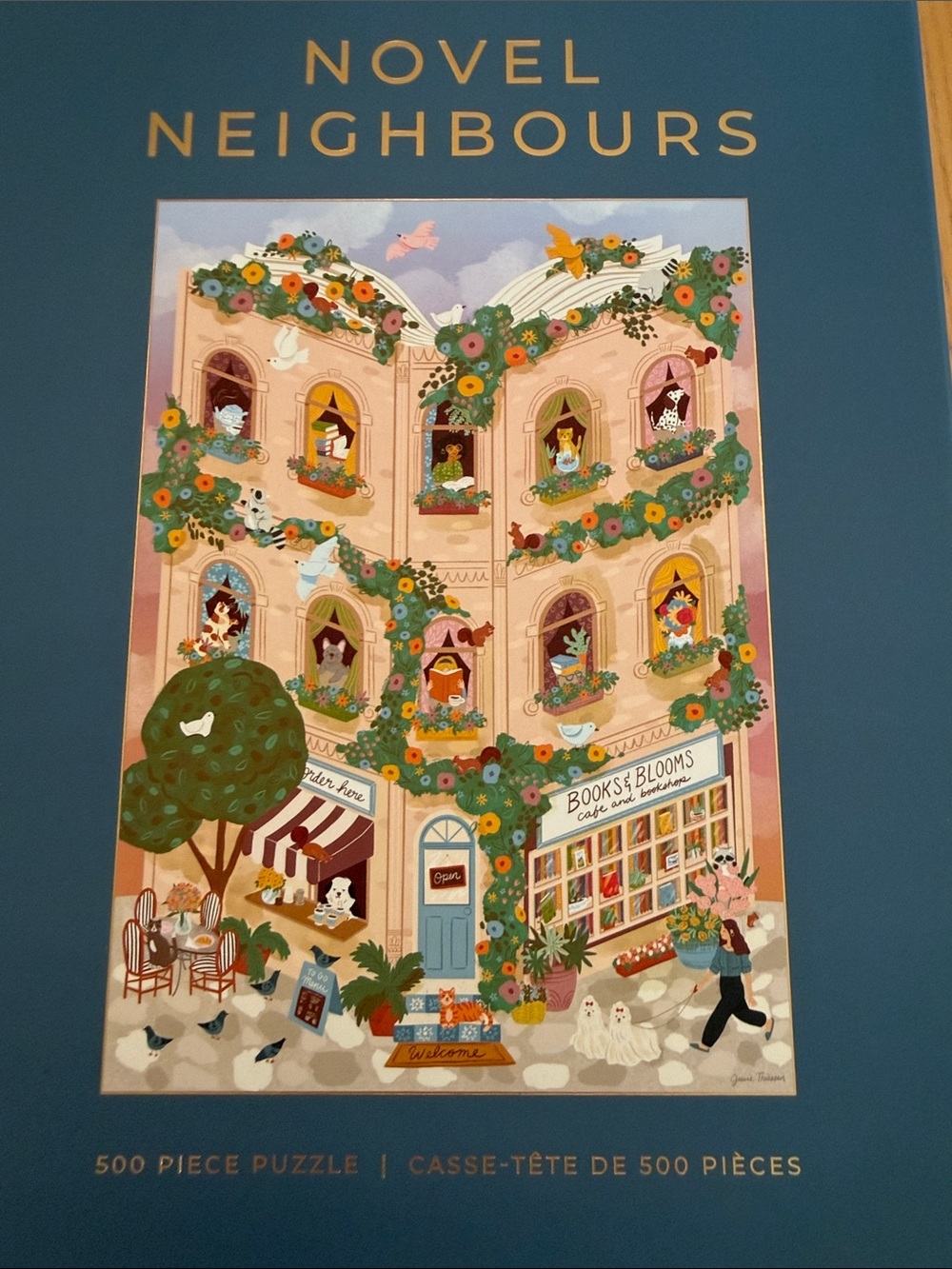 Puzzle by Hobbry. 500ct. Novel Neighbours